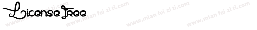 License free字体转换